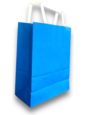 Umur Karton Çanta 9X18X23 ( Mavi 70GR Kraft ) – 1 Adet
