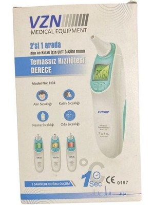 Muhtelif Vzn - Alın ve Kulaktan Temassız Ateş Ölçer REF:EI04