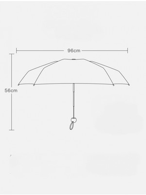 Aqqogib Haki）büyük Ultra Hafif Küçük Beş Katlı Şemsiye Güneş Koruyucu Güneşlik Güneşlik Anti-Ultraviyole Şemsiye Mini Şemsiyeler ve Yağmur Şemsiyeleri (Yurt Dışından)