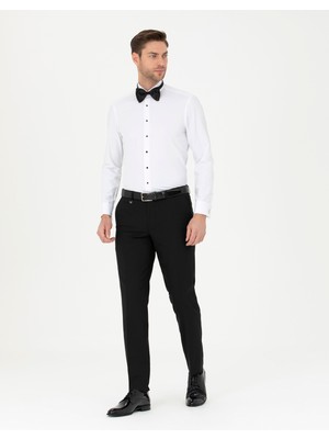 Pierre Cardin Erkek Beyaz Slim Fit Smokin Gömlek 50277812-VR013