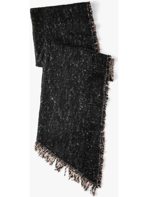 Koton Basic Atkı Yumuşak Dokulu Püsküllü