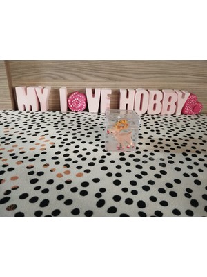 My Love Hobby 3'lü Yılbaşı Konseptli  (4*4 Mika Kutu) Kokulu Jel Mum