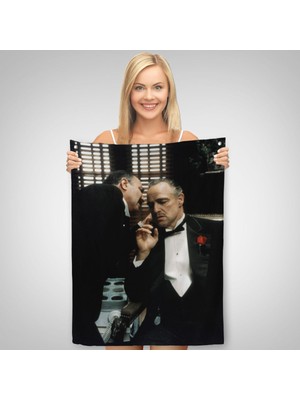 Ne Verelim Size The Godfather Duvar Örtüsü - Halısı, Vito Corleone Film Sahnesi Duvar Örtüsü - HALISI-5279