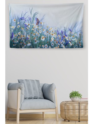 Ne Verelim Size Duvar Örtüsü Papatyalar Kaliteli Kanvas Duvar HALISI-4030