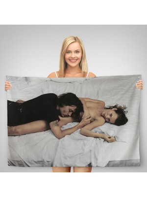 Ne Verelim Size Johnny Depp ve Kate Moss Duvar ÖRTÜSÜ-HALISI-6524