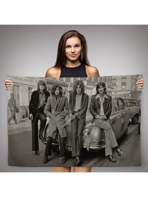 Ne Verelim Size LED Zeppelin Efsanesinin Arabası John Bonham Kanvas Duvar ÖRTÜSÜ-HALISI-5407