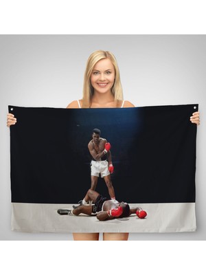 Ne Verelim Size Muhammet Ali Kanvas Duvar ÖRTÜSÜ-HALISI-5074