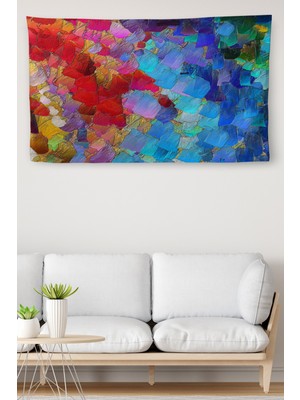 Ne Verelim Size Duvar Örtüsü Renkli Kaliteli Kanvas Duvar HALISI-4014