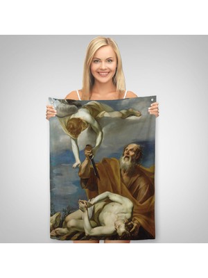 Ne Verelim Size Ishak'ın Kurban Edilmesi, Orazio Riminaldi Duvar Örtüsü - HALISI-5290