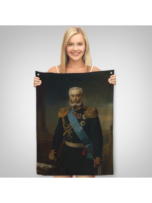 Ne Verelim Size Rus Imparatorluğu Generali Alexander Vladimirovich Adlerberg duvar ÖRTÜSÜ-HALISI-6359