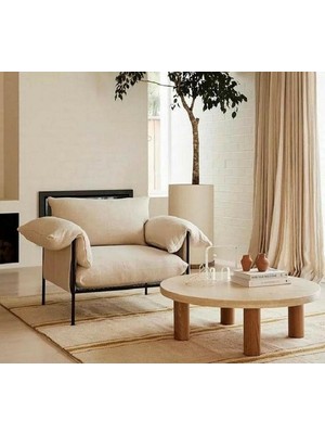 Dopa Portatif Berjer Tekli Koltuk Yumuşak Süngerli Zarif Görünümlü