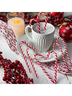 Ganbao 1 Adet Şeker Rulo 1 Paket Kırmızı Beyaz Noel Ağacı Süsler Akrilik Koltuk Değneği Lolipop Şeker Tipi Kolye Noel Süslemeleri Için Noel Çocuklar Hediyeler Tedarik (Yurt Dışından)