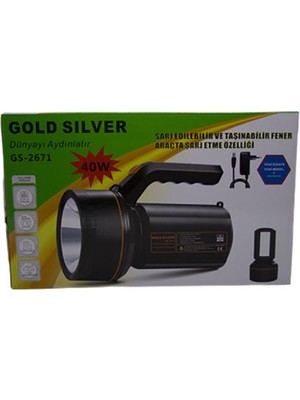 Gold Silver GS-2671 El Feneri 40W