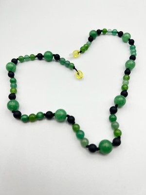 Sertifikalı Sertifikalı Doğal Taş Şans ve Kısmet Kolyesi