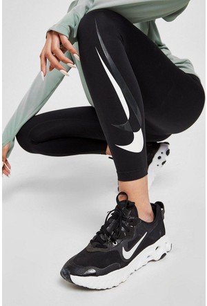 Nike W Nk Df Fast Crop Kadın Siyah Tayt - CZ9238-010