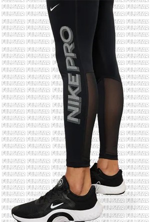 Nike Pro Dri-Fit Mid-Rise Graphic Leggings Toparlayıcı Kadın Spor