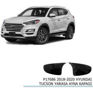 Pnd Hyundai Tucson  Batman - Yarasa Ayna Kapağı (Piano Black) 2018-2020