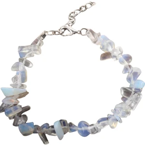 Doğal Taş Dünyası Sertifikalı  Opal Taşı Doğal Taş Bileklik