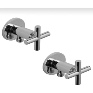 Bdl Armatür Pirinç Çubuk Kol Taharat Taharet Musluğu Çeşmesi Bataryası 2’li Set