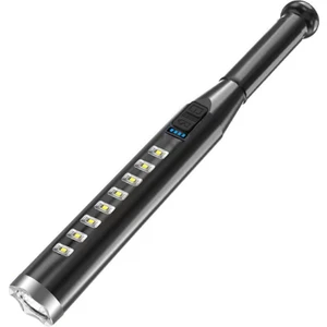 Guangdong Spirit USB Şarj Edilebilir Güçlü Işık Ipx6 Su Geçirmez El Feneri Açık Cob Devriye El Feneri Kamp Gece Seyahat Aydınlatma Acil Durum Işığı (Yurt Dışından)