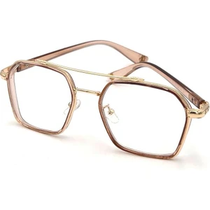 Vista Ottico Unisex Saggezza Blue Block Mavi Işık Koruyucu Gözlük Pembe
