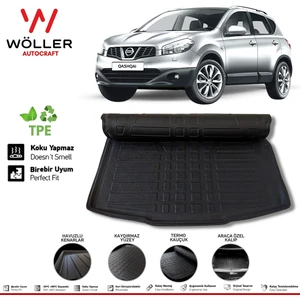 Nissan Qashqai Bagaj Havuzu 2007 2013 Arası 3D Wöller Ultraflex Esnek