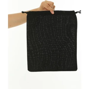 Siyah Bez Kese 20 cm x 30 cm