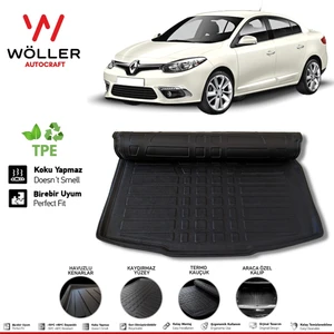 Renault Fluence Bagaj Havuzu 2009 2016 Arası 3D Ultraflex