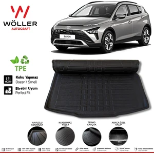 Hyundai Bayon Bagaj Havuzu 2021 Sonrası 3D Wöller Ultraflex Esnek