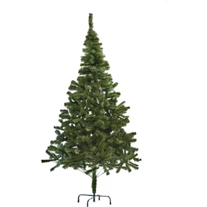 İzmir Astaş Lüks Yılbaşı Çam Ağacı 210 cm Metal Ayaklı Gerçek Çam Renkleriyle