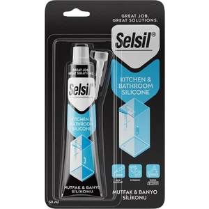 Mutfak Banyo Duşakabin Silikonu Şeffaf 50 Ml.