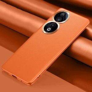 Honor 90 Pu Düz Deri Kamera Koruması Cep Telefonu Kılıfı (Yurt Dışından)