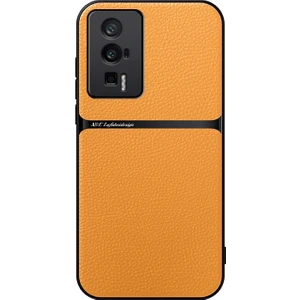 Poco F5 Pro Pu Deri Manyetik Emme Cep Telefonu Kılıfı (Yurt Dışından)
