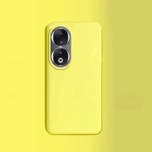 Huawei P60 Pro Pürüzsüz Sıvı Silikon Cep Telefonu Kılıfı (Yurt Dışından)