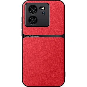 Xiaomi 13T Pu Deri Manyetik Emme Cep Telefonu Kılıfı (Yurt Dışından)