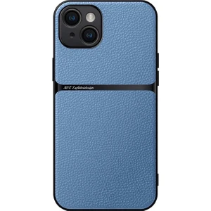 iPhone 14 Pu Deri Manyetik Emme Cep Telefonu Kılıfı (Yurt Dışından)