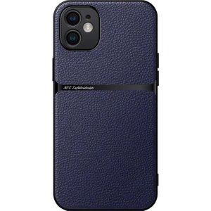 iPhone 11 Pu Deri Manyetik Emme Cep Telefonu Kılıfı (Yurt Dışından)
