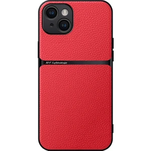 iPhone 13 Pu Deri Manyetik Emme Cep Telefonu Kılıfı (Yurt Dışından)