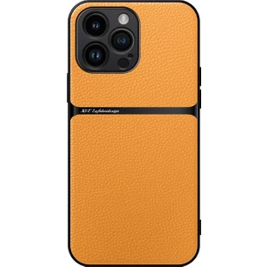 iPhone 15 Pro Max Pu Deri Manyetik Emme Cep Telefonu Kılıfı (Yurt Dışından)