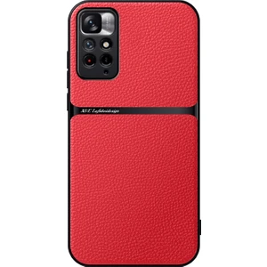 Xiaomi 14 Pu Deri Manyetik Emme Cep Telefonu Kılıfı (Yurt Dışından)