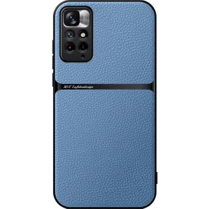 Xiaomi Redmi Note 11S Pu Deri Manyetik Emme Cep Telefonu Kılıfı (Yurt Dışından)