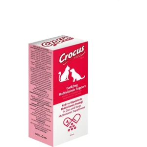 Kedi & Köpek Multivitamin  Destek 100 ml Skt: 05/2026
