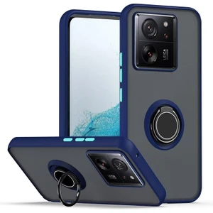 Xiaomi 13T Pro Kılıf Montreal Yüzüklü Standlı Silikon