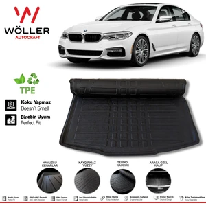 Bmw 5 Serisi G30 Bagaj Havuzu 2016 Sonrası 3D Wöller Ultraflex