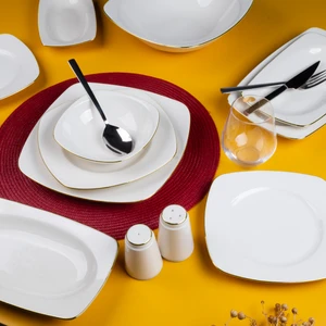 Allure Gold 12 Kişilik 56 Parça Yemek Takımı