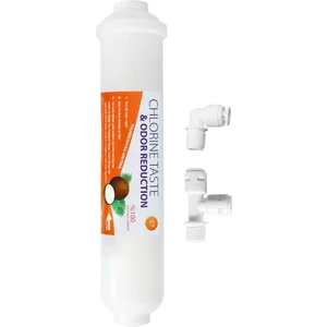 Post Karbon Tatlandırıcı Hindistan Cevizi Coconut Filtre Dirsek ve T Aparatı Esli