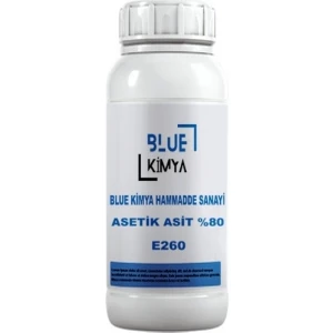 Blue Kimya Asetik Asit E260 500GR Sirke Ruhu %80