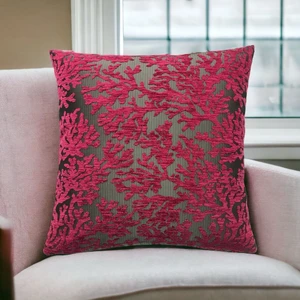 Pillows Store Mercan Desenli Pembe Kırlent Kılıfı 45CM*45CM
