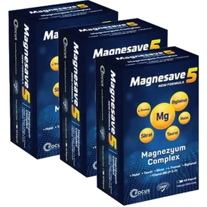 Focus Pharma Magnesave5 Magnezyum Complex 60 Kapsül x 2
