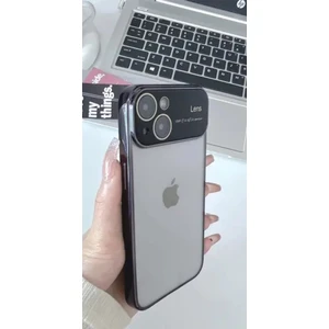 Bilişim Aksesuar  Iphone 13 Kamera Korumalı Çerçeveli Silikon Telefon Kılıfı